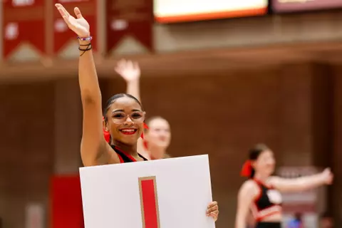 25 JAN 2024: The Denver Pioneers Men’s basketball team takes on South Dakota in Hamilton Gymnasium at the University of Denver in Denver, CO. (Brendall O'Banon/Clarkson Creative Photography)