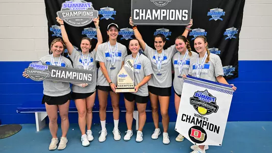 DU Women's Tennis Team - 2024 Summit League Champion