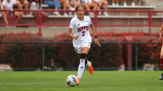03 SEP 2023: The Denver Pioneers take on NC State at University of Denver Soccer Stadium in Denver, CO. (C. Morgan Engel/Clarkson Creative Photography)