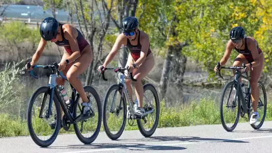 Mixed Team Relay 2024 Bike Elizabeth Harita Ava Pfaff Clara Normand
