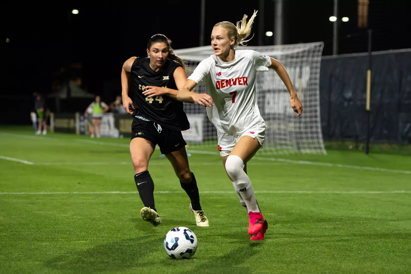 The University of Denver women's soccer team plays at Colorado on Thursday, September 5, 2024.
