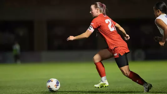 09 OCT 2025: The Denver Pioneers Women’s Soccer team takes on the South Dakota State Jackrabbits in Denver, CO. (C. Morgan Engel/Clarkson Creative Photography)