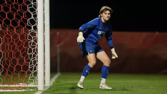 09 OCT 2025: The Denver Pioneers Women’s Soccer team takes on the South Dakota State Jackrabbits in Denver, CO. (C. Morgan Engel/Clarkson Creative Photography)
