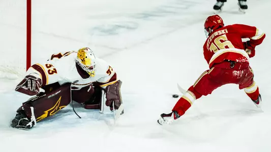 Kyle Chyzowski Arizona State penalty shot goal 2025 November 21