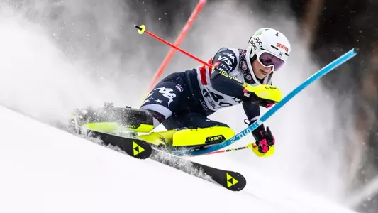 Liv Moritz during the STIFEL Copper Cup presented by United - Women's Slalom on November 30, 2025 at Copper Mountain in Copper, Colorado.
Photo: Dustin Satloff // U.S. Ski Team
@dustinsatloff // @usskiteam