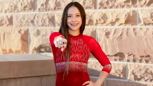 Abby Steeley 2025-26 Denver Gymnastics Header