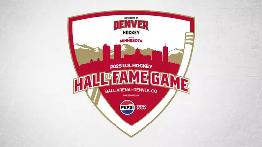 2025 US Hockey Hall of Fame Game Logo