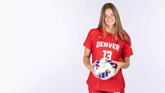 Shay Payne 2025 Denver Women's Soccer Header