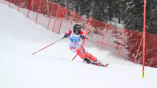 Denver Invitational 2025 Mia Hunt slalom
