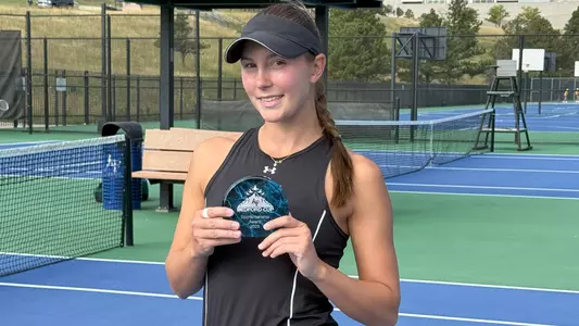 Louise Wikander 2025 Bedford Cup Sportsmanship Award