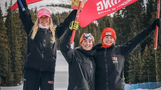 Sara Rask DU Invitational Loveland slalom 2026 January 12 podium Elisabeth Creighton Mia Hunt