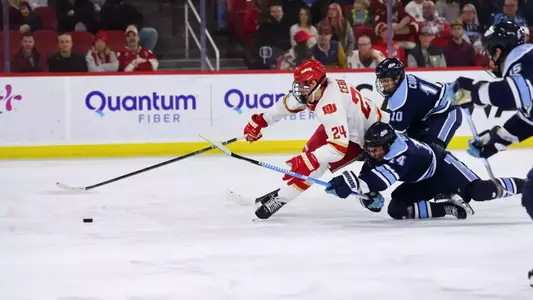 02 JAN 2026: The University of Denver men’s hockey team takes on Maine at Magness Arena in Denver, CO. ©Justin Tafoya/Clarkson Creative Photography