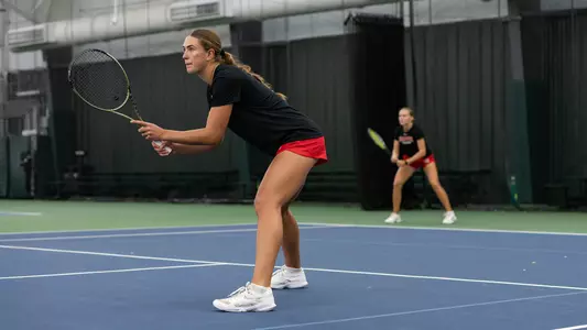 Paulina Jurkowska & Sofia Mavor University of Denver Women's Tennis Doubles at Practice - September 30, 2026