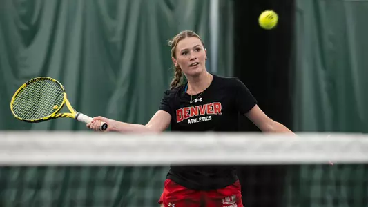 Frankie Tye University of Denver Women's Tennis Player at Practice - September 30, 2026