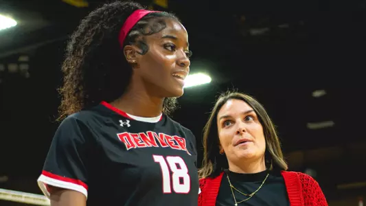 Jamia Johnson during the game against Northern Colorado on September 17, 2026