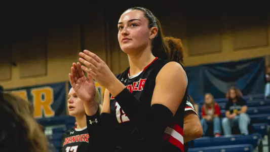 Alicia Thibodeau during the game against Northern Colorado on September 17, 2026