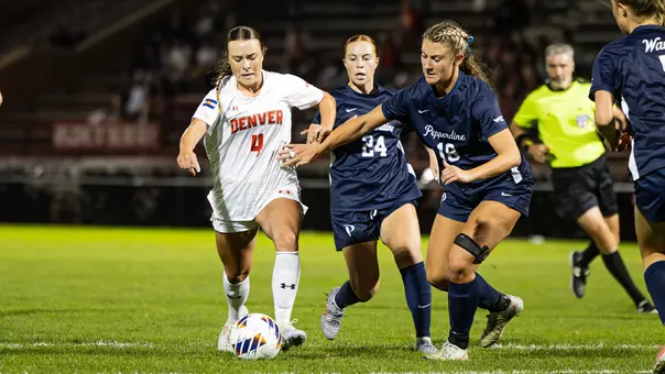 Reese Morgan University of Denver Women's Soccer Midfielder vs Pepperdine - October 7, 2026