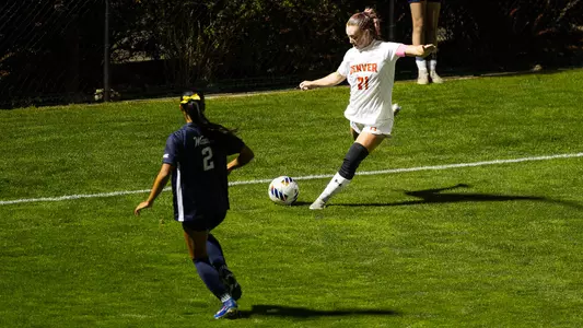 Samantha Dreiling University of Denver Women's Soccer Midfielder vs Pepperdine - October 7, 2026