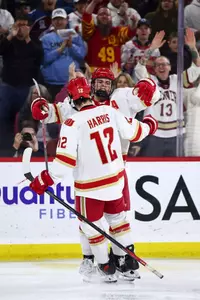 Boston Buckberger Sam Harris celebrate Colorado College 2026 February 7