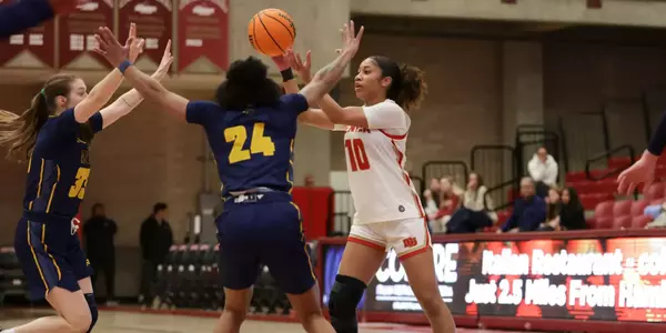 21 JAN. 2025: The University of Denver Women’s Basketball team takes on Kansas City at Hamilton Gymnasium in Denver, CO. (Chris Swann/Clarkson Creative Photography)