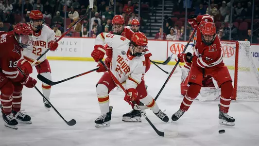 Clarke Caswell Miami Game 1 NCHC Quarterfinals 2026 March 6