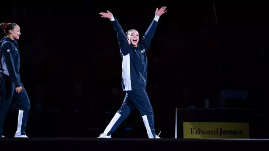 Big12 Gymnastics Championship at Maverick Center, in West Valley City, UT on Saturday, March 21, 2026.
Davis Kuhn/Big12 Conference