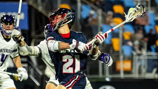 Mic Kelly for the Boston Cannons against the Philadelphia Waterdogs in the PLL