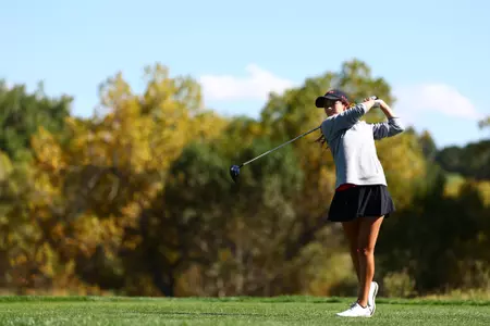 5 Oct 2025: Golfers compete in the Ron Moore Intercollegiate in Highlands Ranch, CO. ©Tyler Schank/Clarkson Creative Photography