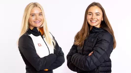 Denver 2026 skiing's Synne Bollingmo and Mia Hunt