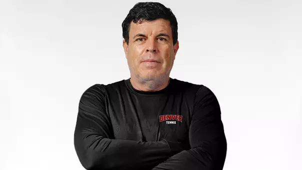 Agustin Moreno 2026-27 Denver Women's Tennis Head Coach - Hire Announcement Header