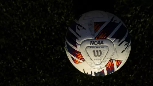 NCAA Women's Soccer Ball on Field