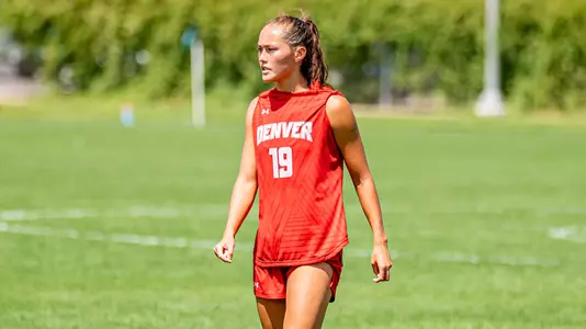 Kera Nguyen University of Denver Women's Soccer Midfielder vs. Colorado State - August 16, 2026