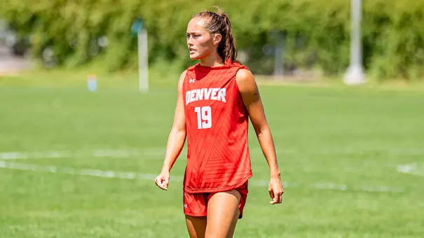 Kera Nguyen University of Denver Women's Soccer Midfielder vs. Colorado State - August 16, 2026