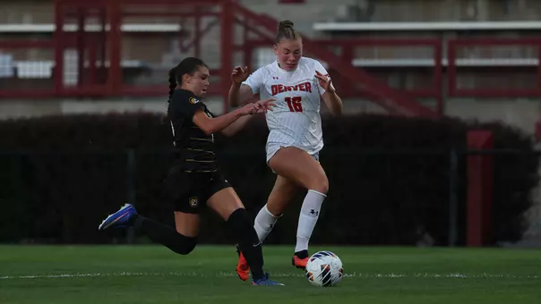 Caitlin Staats University of Denver Women's Soccer Forward vs. Colorado College - August 27, 2026