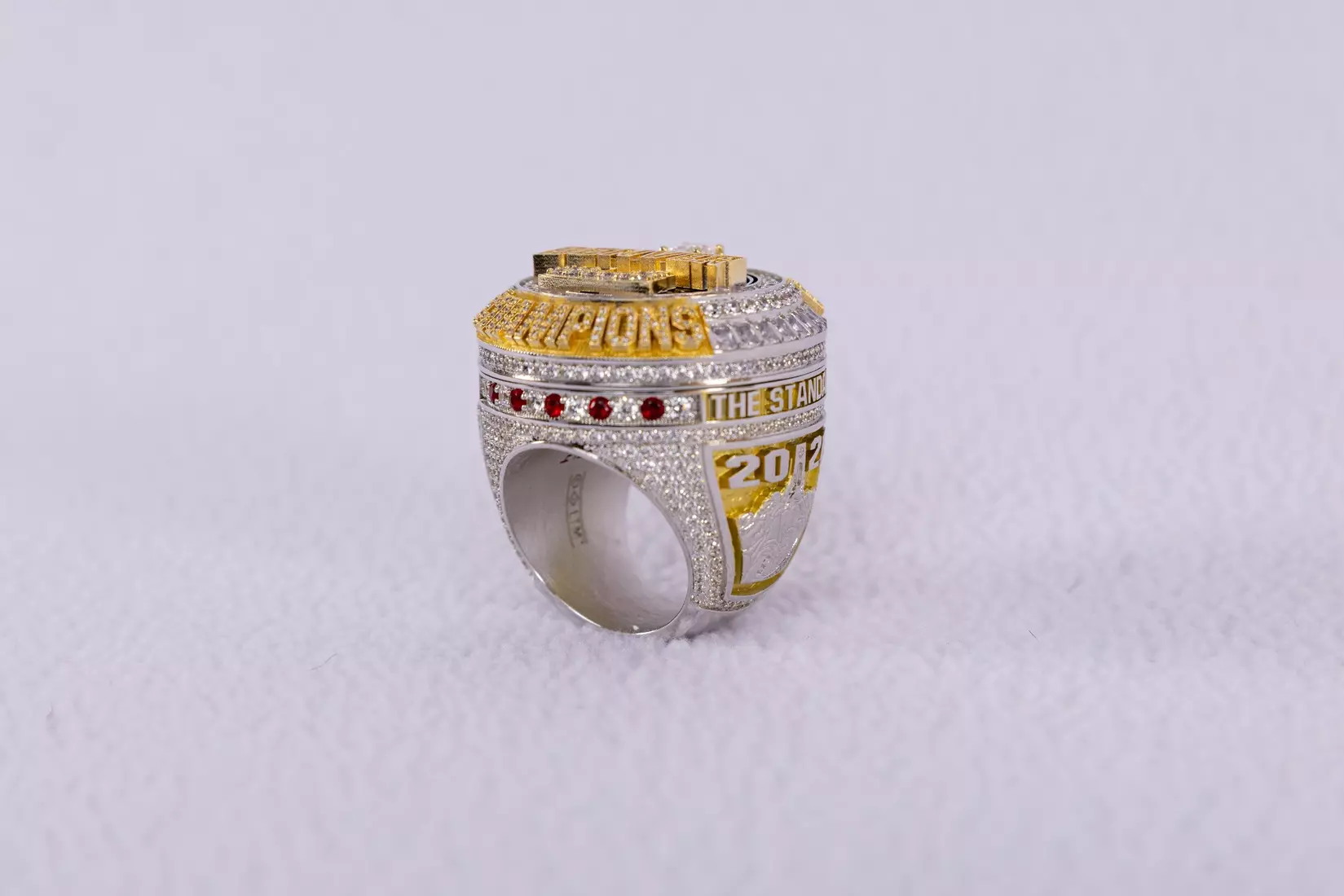 University of Denver hockey unveils the 2026 NCAA National Championship Ring.