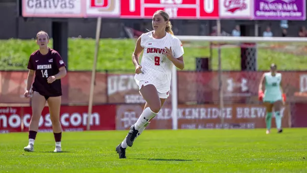 Lilly Lund University of Denver Women's Soccer Forward vs Montana - September 6, 2026