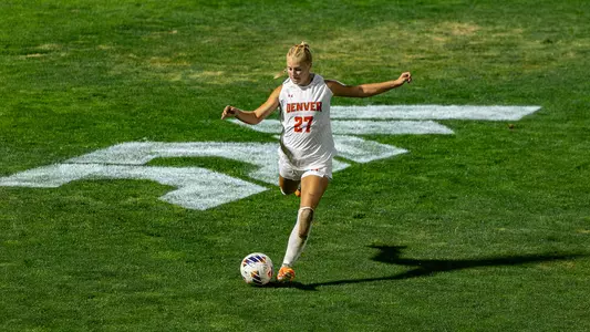 Kacey Harvey University of Denver Women's Soccer Winger vs Air Force - September 17, 2026