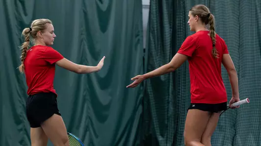 Sofia Mavor & Paulina Jurkowska University of Denver Women's Tennis Doubles at Practice - September 23, 2026