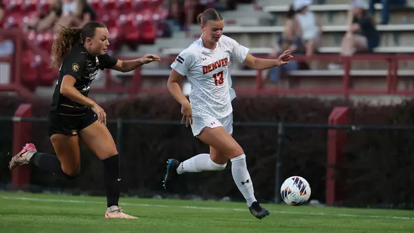 Shay Payne University of Denver Women's Soccer Forward vs Colorado College - August 27, 2026