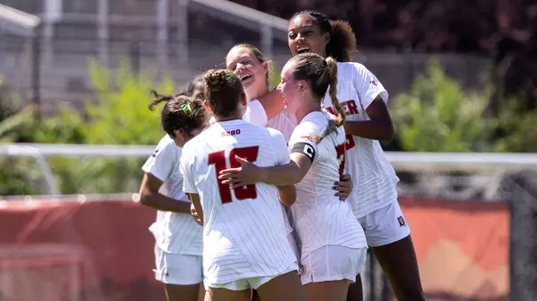 University of Denver Women's Soccer Team Goal Celebration vs Montana - September 6, 2026