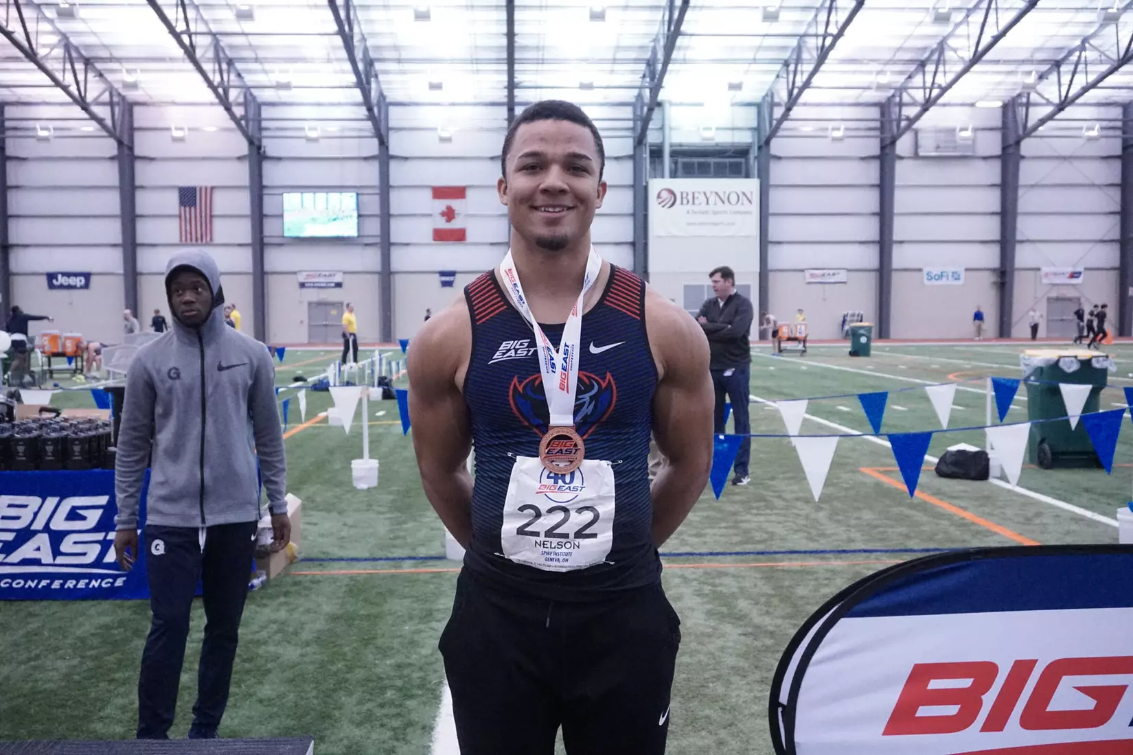 DePaul men's and women's track & field at the 2020 BIG EAST Indoor Track and Field Championships at the SPIRE Institute in Geneva, Ohio on Monday, March 1.
