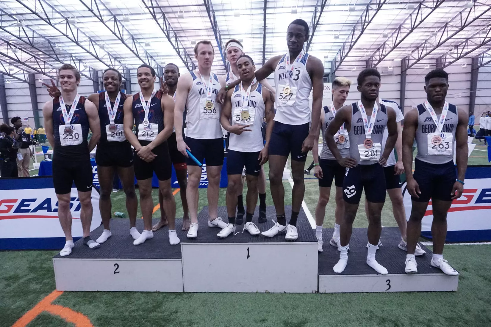 DePaul men's and women's track & field at the 2020 BIG EAST Indoor Track and Field Championships at the SPIRE Institute in Geneva, Ohio on Monday, March 1.