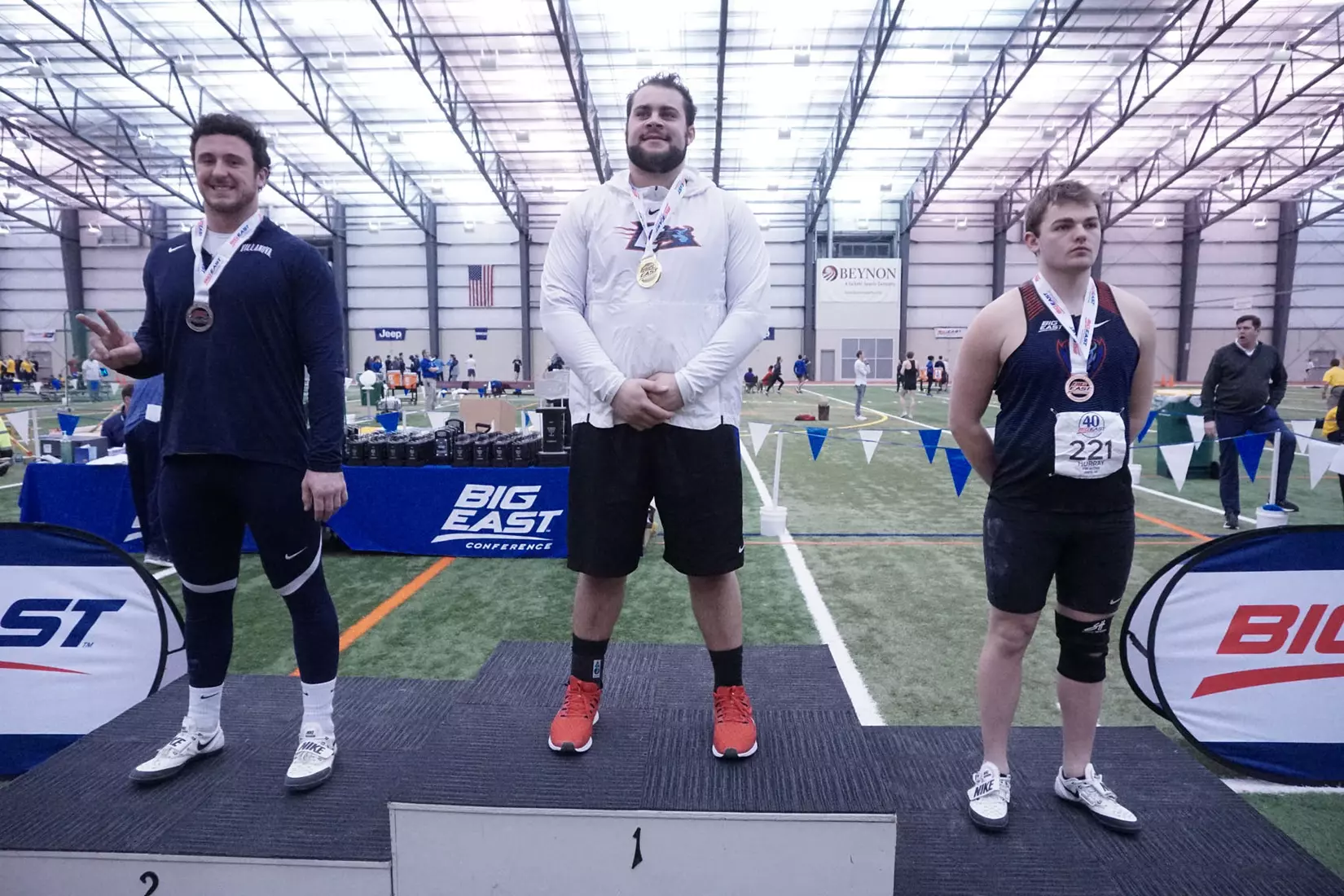 DePaul men's and women's track & field at the 2020 BIG EAST Indoor Track and Field Championships at the SPIRE Institute in Geneva, Ohio on Monday, March 1.