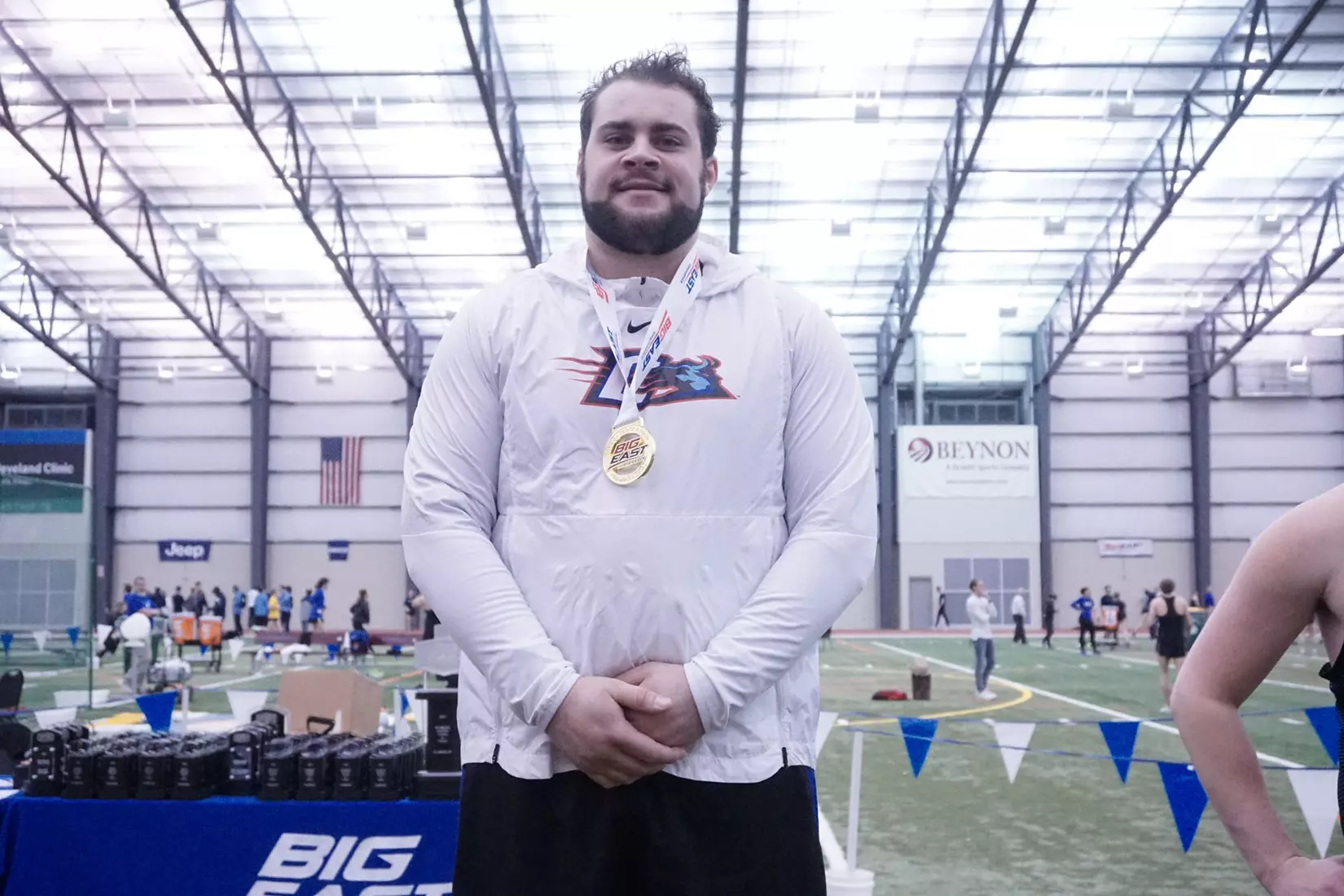 DePaul men's and women's track & field at the 2020 BIG EAST Indoor Track and Field Championships at the SPIRE Institute in Geneva, Ohio on Monday, March 1.