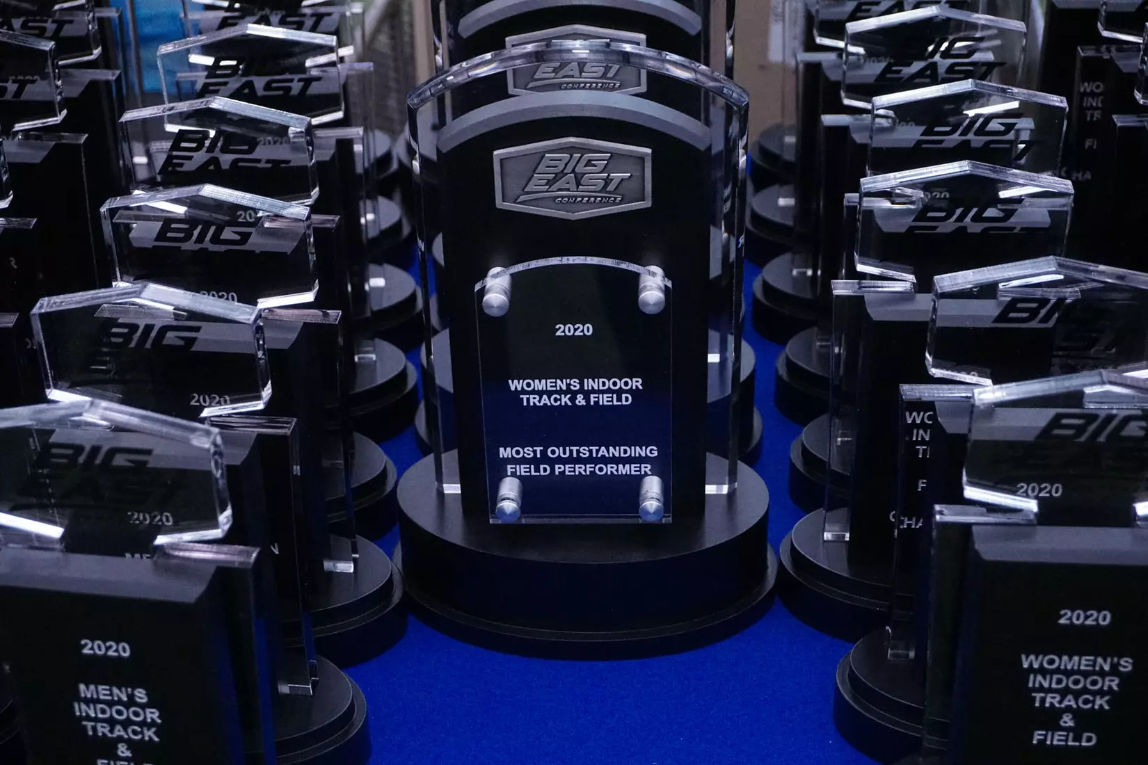 DePaul men's and women's track & field at the 2020 BIG EAST Indoor Track and Field Championships at the SPIRE Institute in Geneva, Ohio on Monday, March 1.