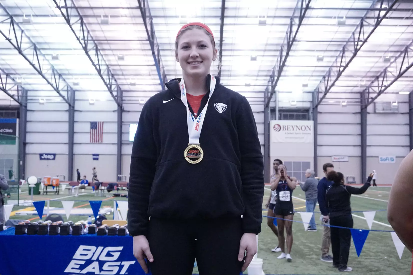 DePaul men's and women's track & field at the 2020 BIG EAST Indoor Track and Field Championships at the SPIRE Institute in Geneva, Ohio on Monday, March 1.