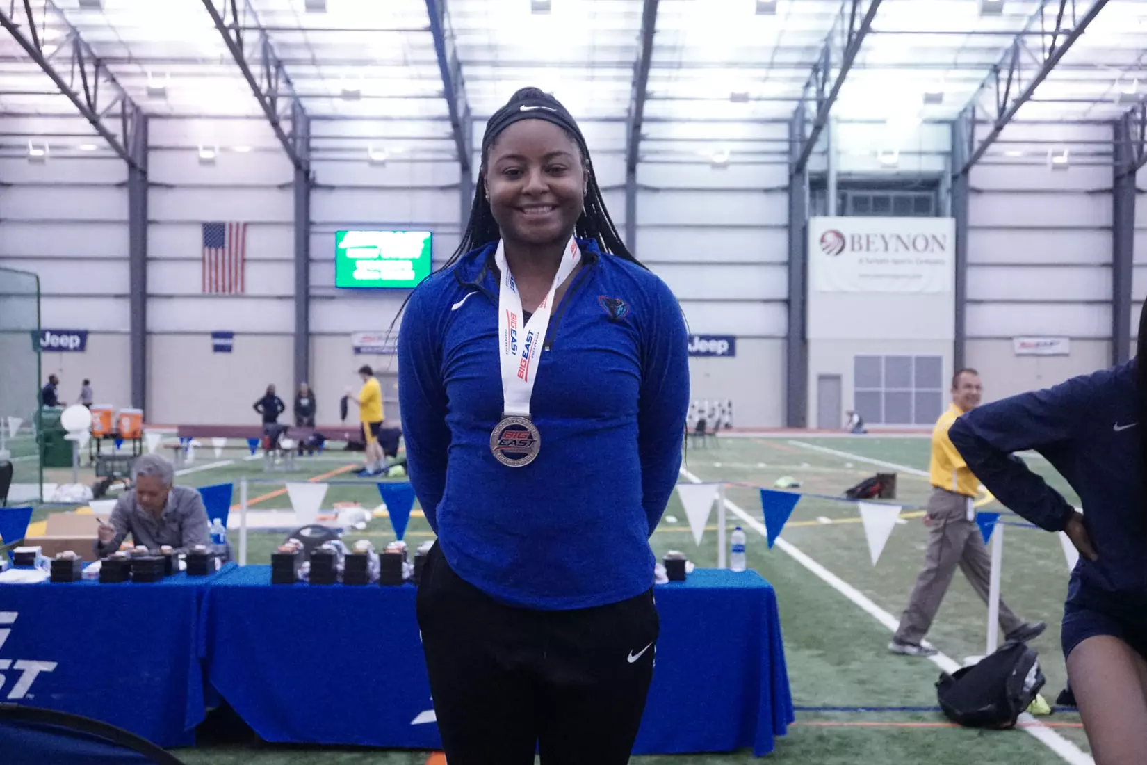 DePaul men's and women's track & field at the 2020 BIG EAST Indoor Track and Field Championships at the SPIRE Institute in Geneva, Ohio on Monday, March 1.
