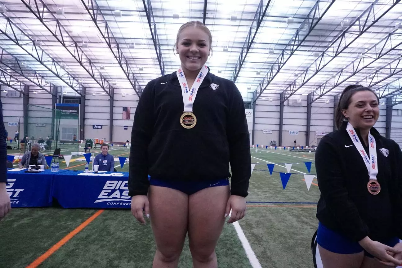 DePaul men's and women's track & field at the 2020 BIG EAST Indoor Track and Field Championships at the SPIRE Institute in Geneva, Ohio on Monday, March 1.