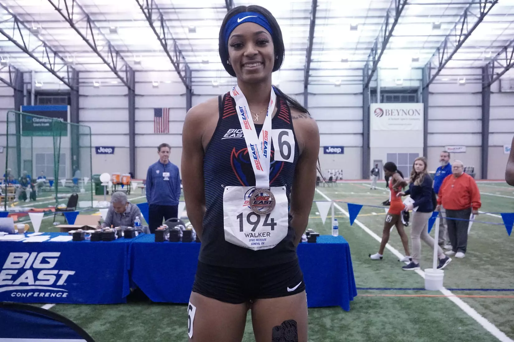 DePaul men's and women's track & field at the 2020 BIG EAST Indoor Track and Field Championships at the SPIRE Institute in Geneva, Ohio on Monday, March 1.