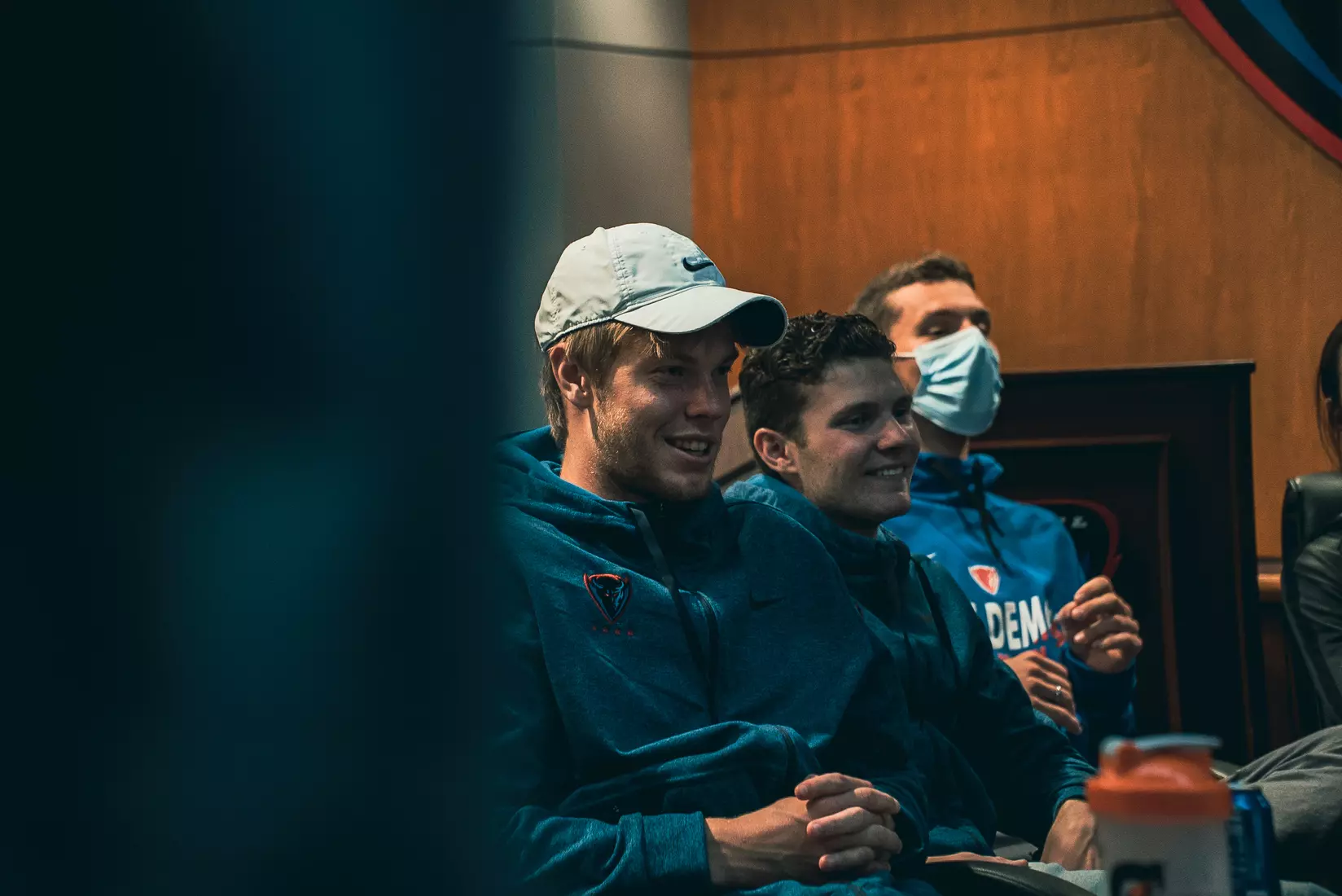 DePaul Men's Tennis welcomed Danny Esposito on April 14.